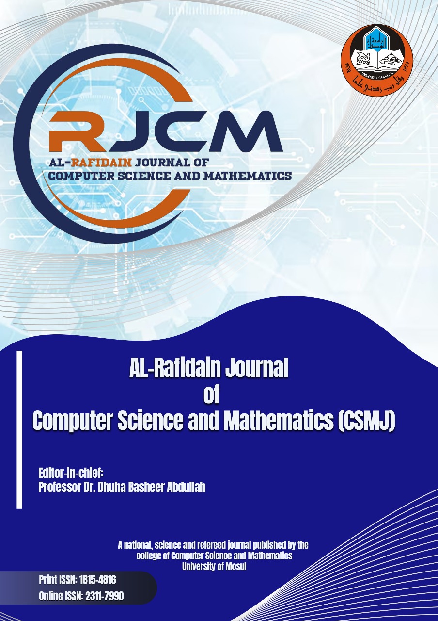 AL-Rafidain Journal of Computer Sciences and Mathematics