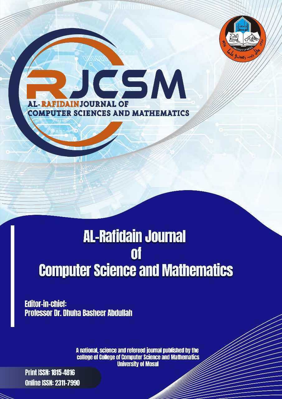 AL-Rafidain Journal of Computer Sciences and Mathematics