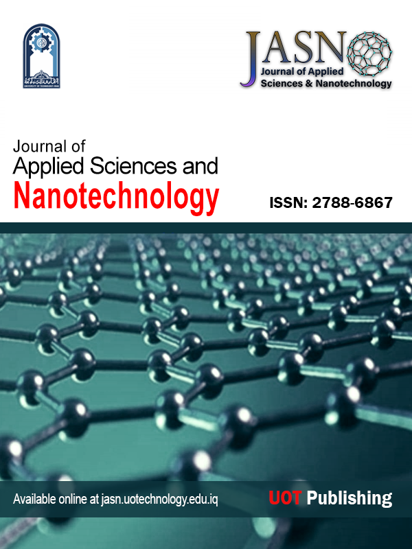 Journal of Applied Sciences and Nanotechnology