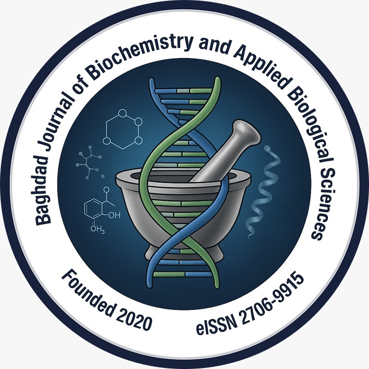 Baghdad Journal of Biochemistry and Applied Biological Sciences
