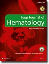 Iraqi Journal of Hematology
