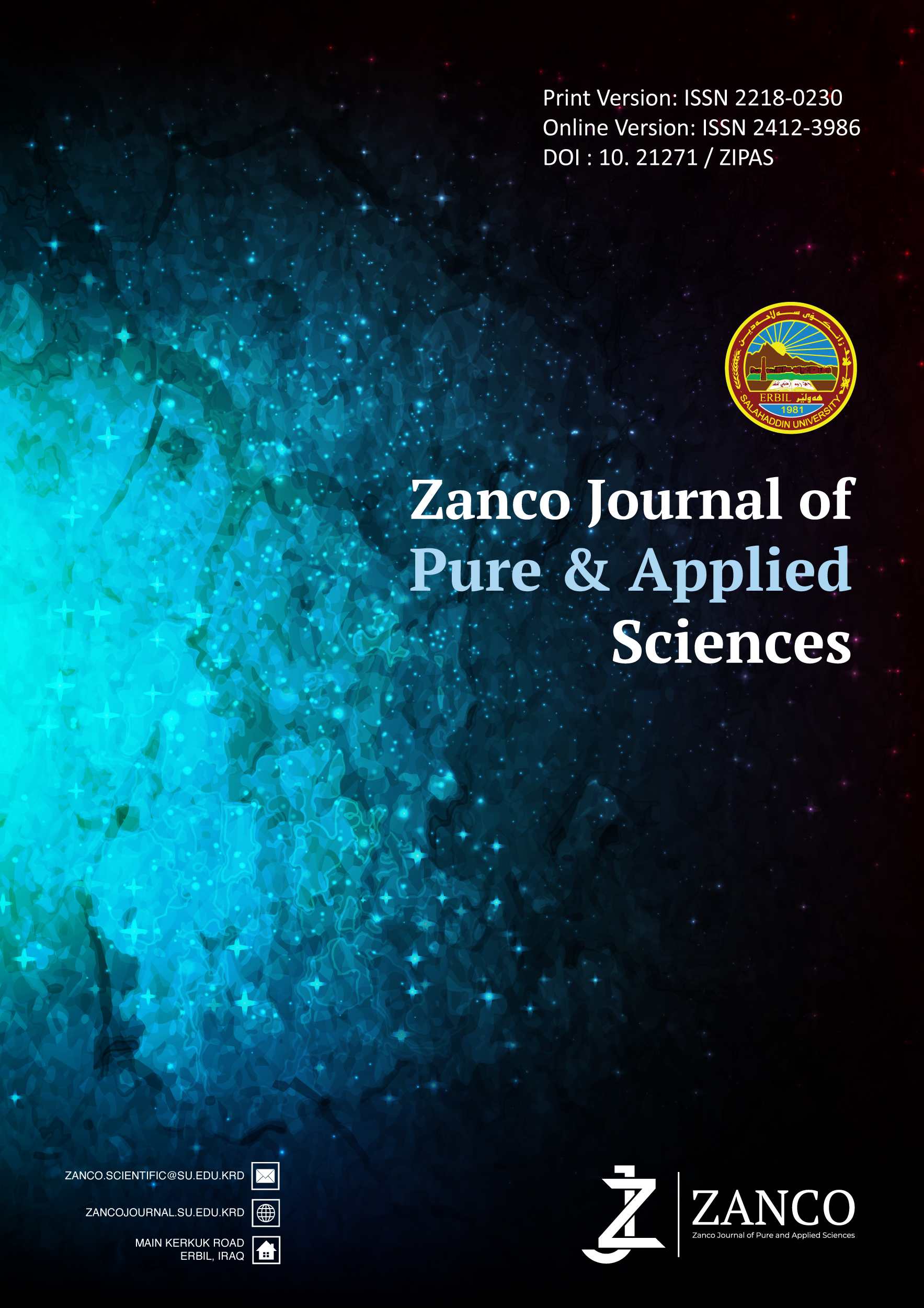 Zanco Journal of Pure and Applied Sciences