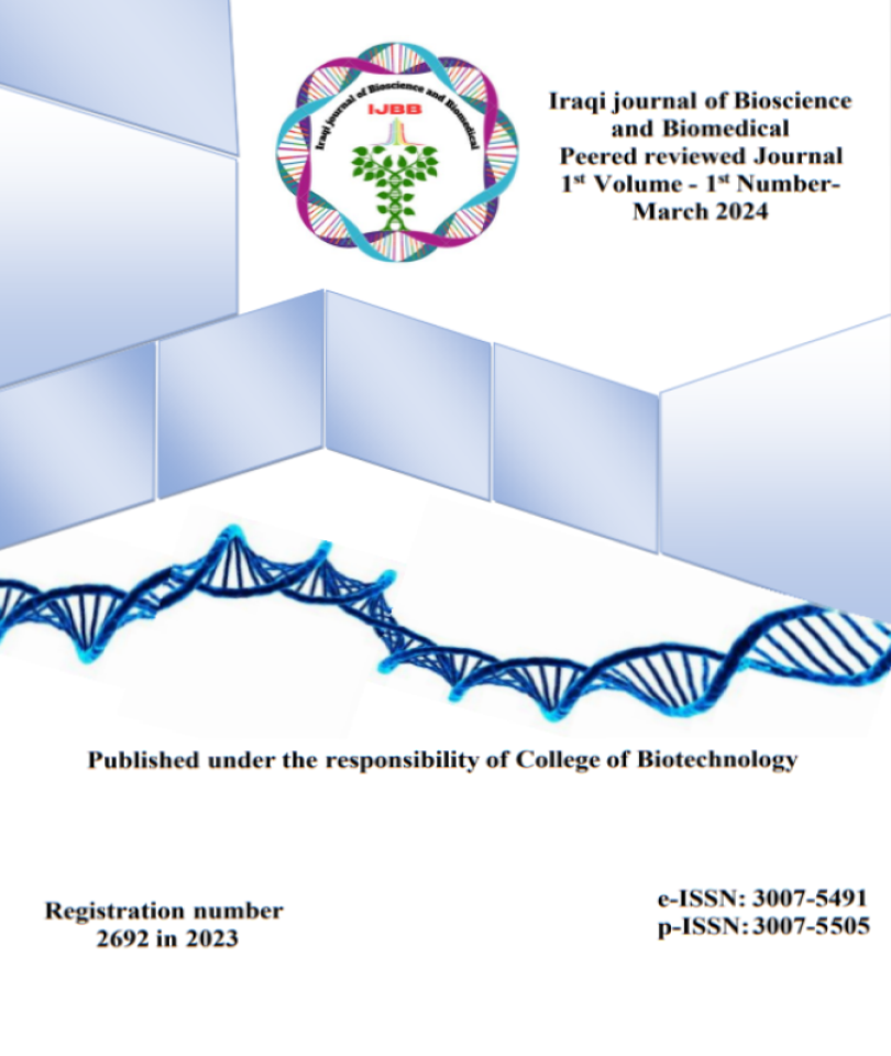 Iraqi Journal of Bioscience and Biomedical