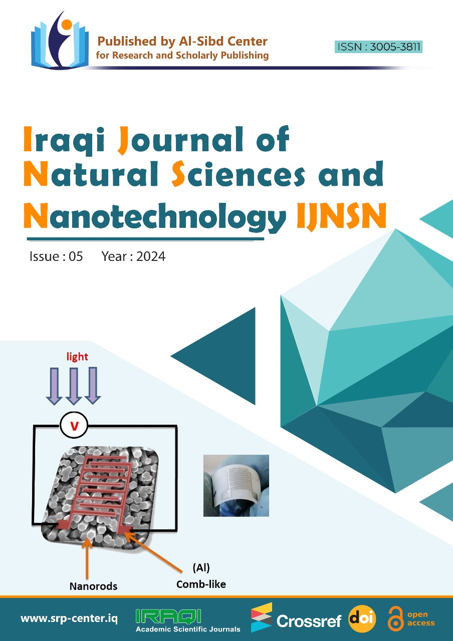Iraqi Journal of Natural Sciences and Nanotechnology