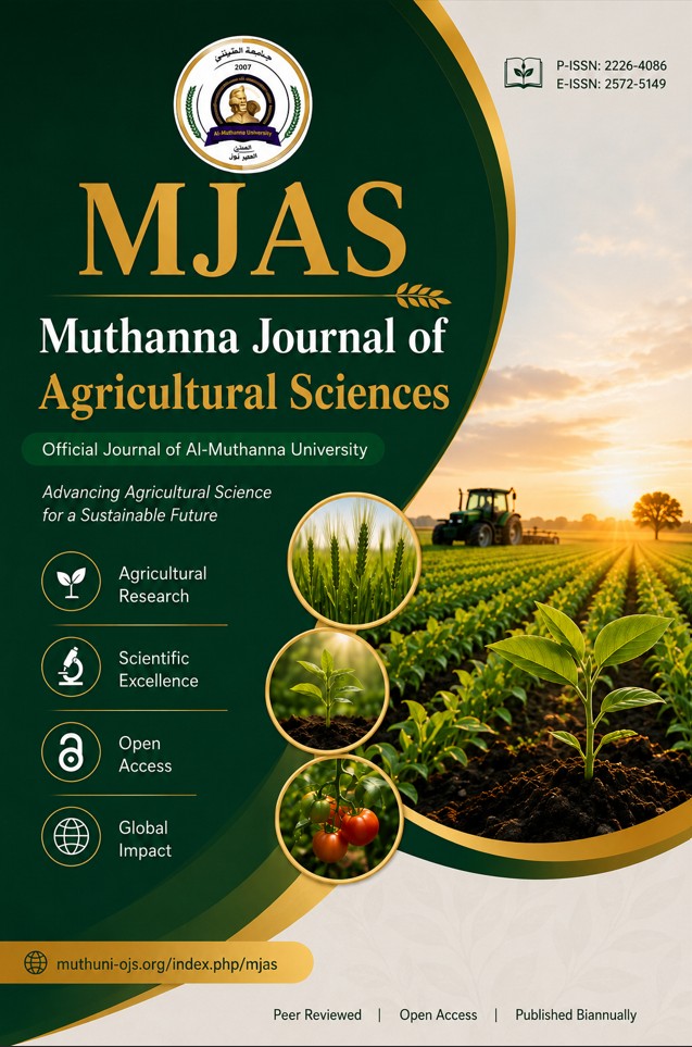 Jornal of Al-Muthanna for Agricultural Sciences