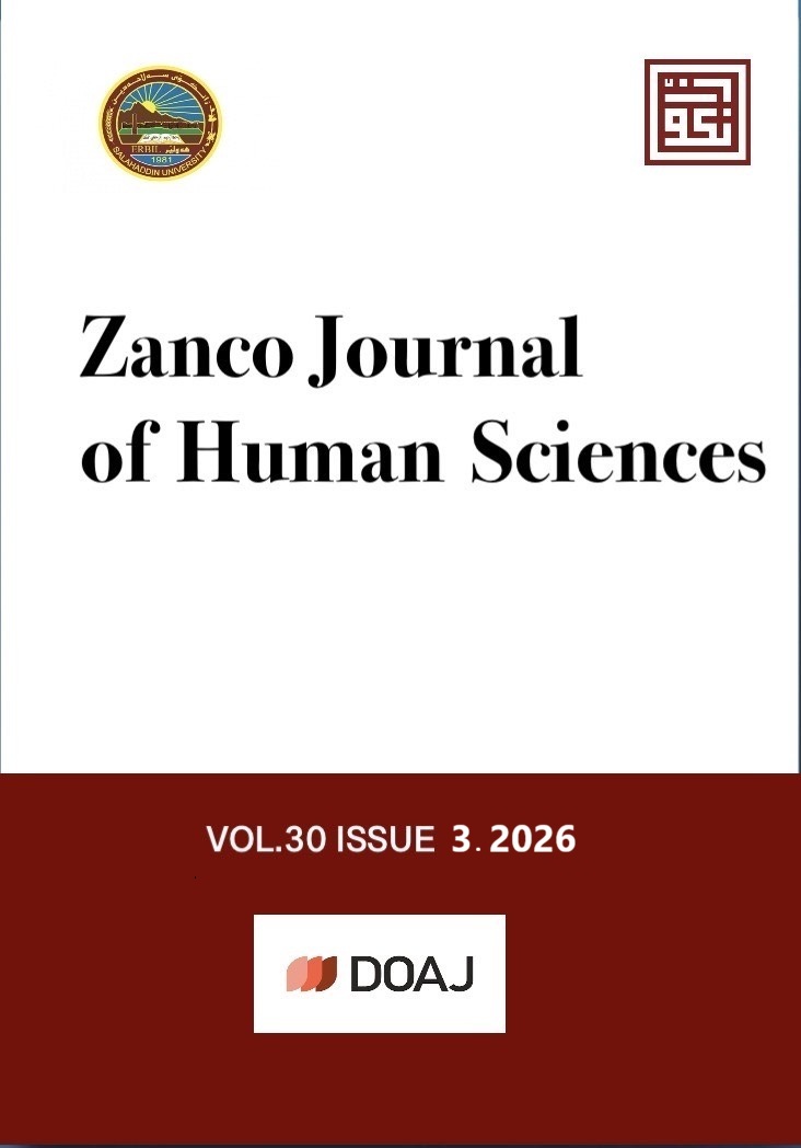 Zanco Journal of Human Sciences